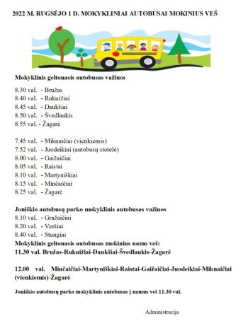 rugsėjo 1 pavežėjimas